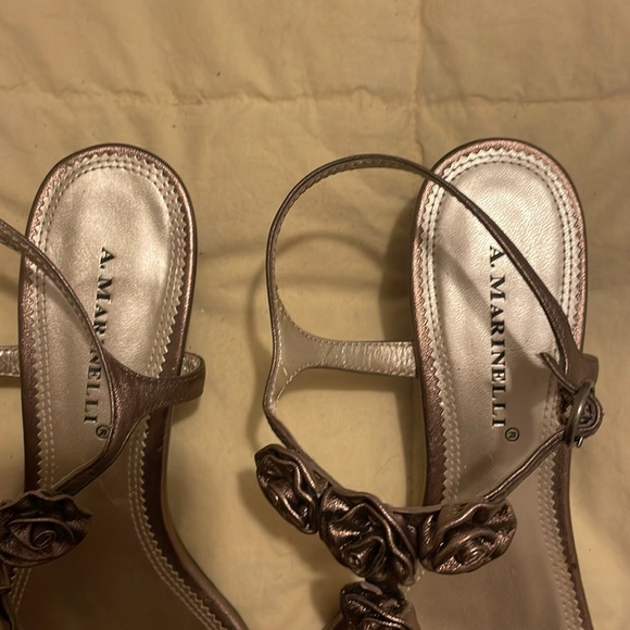 NWOT A. Marinelli sandals new, never worn no tag or box. - Picture 5 of 7